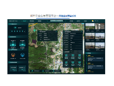 城市安全風(fēng)險監(jiān)測預(yù)警及應(yīng)急管理平臺和設(shè)備